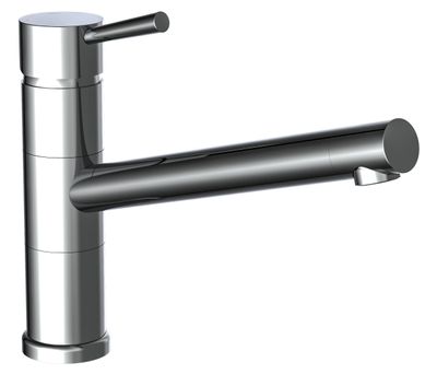 Schutte UNICORN ééngreepsmengkraan keuken | chroom
 33750