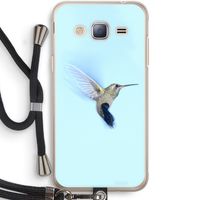 Kolibri: Samsung Galaxy J3 (2016) Transparant Hoesje met koord