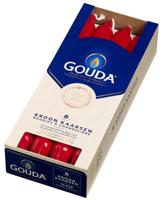 Gouda Kroonkaars robijnrood 240/24 Gouda Kroonkaars robijnrood 240/24
