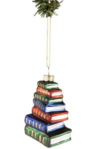 Nordic Light Kerstbal Boeken 10 cm