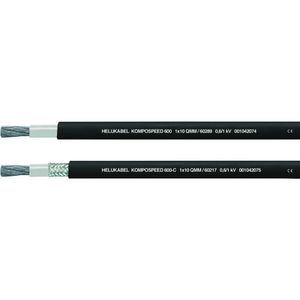 Helukabel 60290-500 Geleiderkettingkabel KOMPOSPEED 600 1 x 16 mm² Zwart 500 m