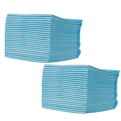 Purlov Zindelijk maken matjes - 200x stuks - 45 x 33 cm - blauw - trainingsmatjes - incl. poepzakjes Purlov Zindelijk maken matjes - 200x stuks - 45 x 33 cm - blauw - trainingsmatjes - incl. poepzakjes