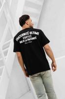 Croyez Fraternité T-Shirt Heren Zwart/Wit - Maat XS - Kleur: WitZwart | Soccerfanshop