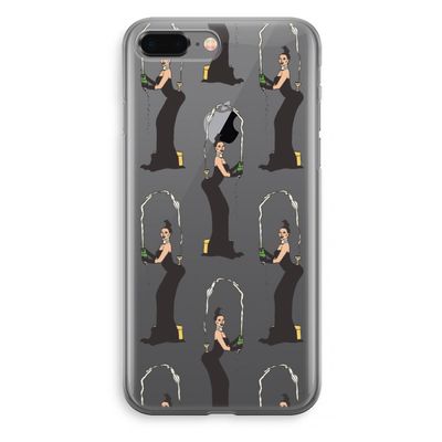 Pop Some Kim: iPhone 8 Plus Transparant Hoesje