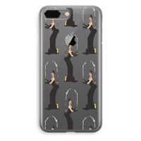 Pop Some Kim: iPhone 8 Plus Transparant Hoesje