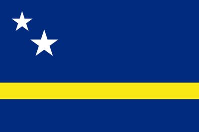 Vlag Curaçao 90x150 cm