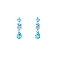 Day&Eve Oorbellen Flower Dangle | Goud