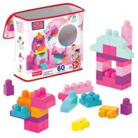 MEGA Bloks First Builders blokkenzak - 60 stuks - roze