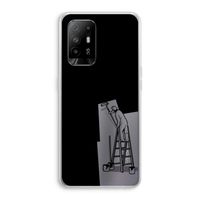 Musketon Painter: Oppo A95 5G Transparant Hoesje