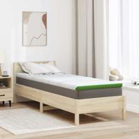 Matraspads Wit en Groen 70 x 200 cm