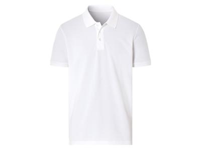 esmara Men Heren poloshirt (Wit, S)