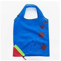 2 PC'S creatieve aardbei winkelen herbruikbare vouwen herbruikbare kruidenier Shopping Bag (DeepBlue)
