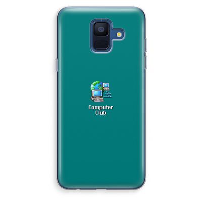 Win98: Samsung Galaxy A6 (2018) Transparant Hoesje