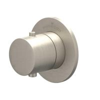 Afbouwdeel IVY Bond Inbouwthermostaat Symmetry Met Rond Rozet Geborsteld Nickel PVD Afbouwdeel IVY Bond Inbouwthermostaat Symmetry Met Rond Rozet Geborsteld Nickel PVD