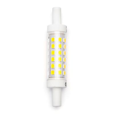R7S LED Lamp - 5 Watt 500 Lumen - 78mm - 3000K Warm wit - Vervangt 42 Watt - Staaflamp - Incl. ventilatieroosters