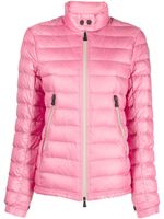 Moncler Grenoble écharpe matelassée à patch logo - Rose - thumbnail