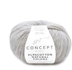 Katia Alpacotton Natural Colors 056 Licht grijs