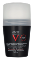 Vichy Homme Roll On Deodorant Sensitive Skin 72H 50 ml Heren