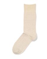 HEMA Herensokken ruiten beige (beige)