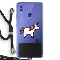 Eenhoorn: Honor Note 10 Transparant Hoesje met koord