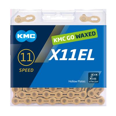 KMC Chain x11el ti-n gold waxed