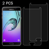 2 stuks voor Galaxy A3 (2017) / A320 0 26 mm 9H oppervlaktehardheid 2.5D explosieveilige getemperd glas scherm Film