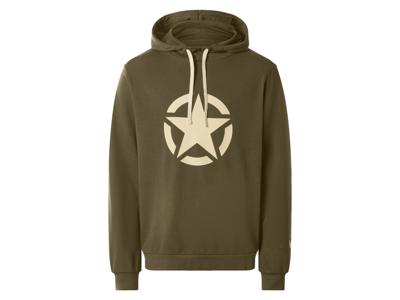 JEEP! Heren hoodie (Kaki, L) JEEP! Heren hoodie (Kaki, L)