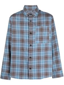 A.P.C. chemise à carreaux - Bleu