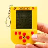 Pac-Man Spelcomputer Met Sleutelhanger - thumbnail
