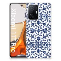 Xiaomi 11T | 11T Pro TPU Case Flower Blue - thumbnail