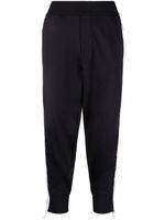 DSQUARED2 pantalon de jogging Maple Leaf à zips - Noir