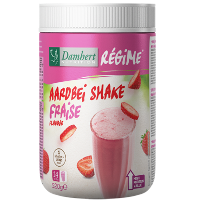 Damhert Regime Aardbei Shake 520 GRAM