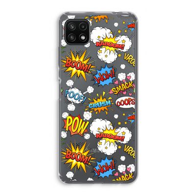 Pow Smack: Samsung Galaxy A22 5G Transparant Hoesje