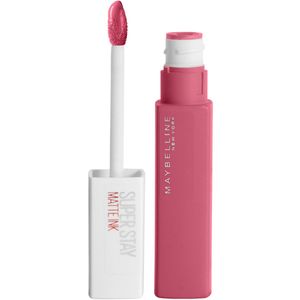 Maybelline SuperStay Matte Ink Lipstick - 125 Inspirer - Roze - Matte, Langhoudende Lippenstift - 5 ml