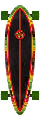 Santa cruz Serape Dot Pintail Longboard 9.2
