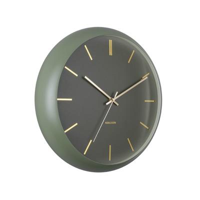 Wandklok Wereldbol Groen