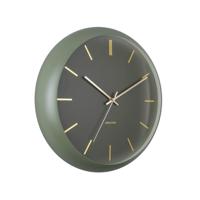 Wandklok Wereldbol Groen