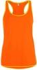 Starworld SW405 Ladies´ Contrast Sports Vest - Fluorescent Orange/Gold - XL