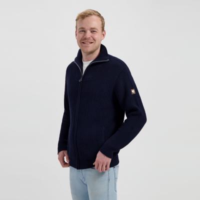 Travelin&apos; Men - mock neck - Marine - Maat XL