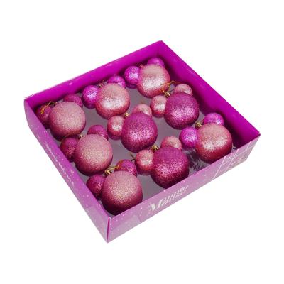 Box kerstbal plastic 60mm minnie 9st - Kurt s adler
