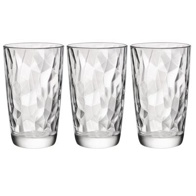 Bormioli Rocco longdrink glazen - 3x stuks - 470 ml - sap/water/drinkglazen