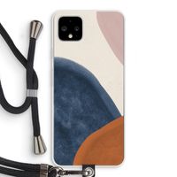 Geo #1: Pixel 4 XL Transparant Hoesje met koord