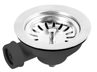 Cornat afvoerplug met aansluiting overloop - t352018r