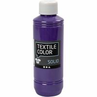 Creativ Company Textile color dekkende textielverf - paars, 250ml