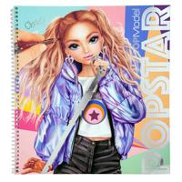 TOPModel Popstars kleurboek