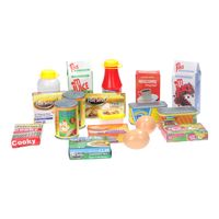Johntoy Home & shopping supermarkt speelset, 18dlg.