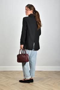 RÓHE blazer met split zwart