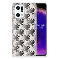 OPPO Find X5 Pro | TPU Hoesje | Salamander Grey
