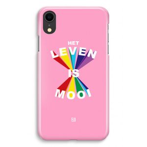 Het Leven Is Mooi: iPhone XR Volledig Geprint Hoesje