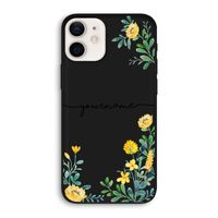 Gele bloemen: iPhone 12 Biologisch afbreekbaar hoesje